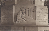 Seppois-le-Bas : monuments aux morts exécuté par Berger-Rudloff d'Ingersheim