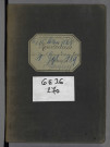 Répertoires chronologiques Me Salzer, 31 octobre 1898 - 30 décembre 1899 ; Répertoires chronologiques Me Gangloff, 8 janvier - 20 avril 1900