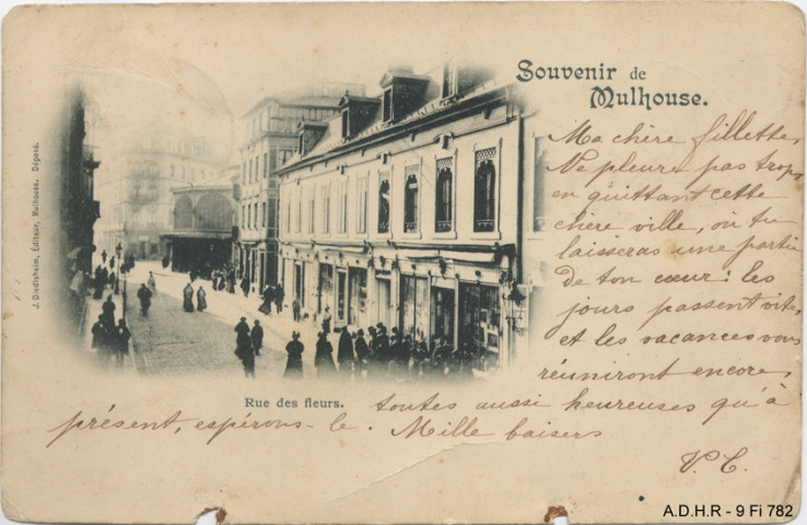 Mulhouse : rue des Fleurs