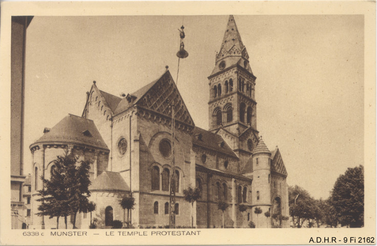 Munster, le temple protestant