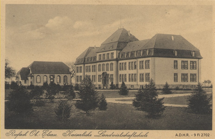 Rouffach, "Kaiserliche Landwirtschafschule"