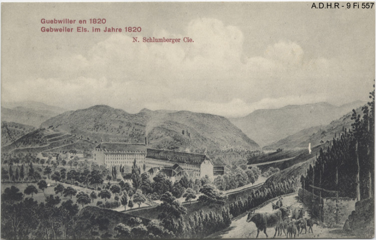 Guebwiller : usine N. Schlumberger et Cie