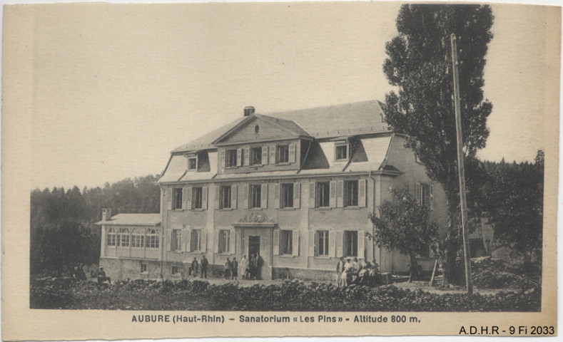 Aubure, sanatorium "Les pins