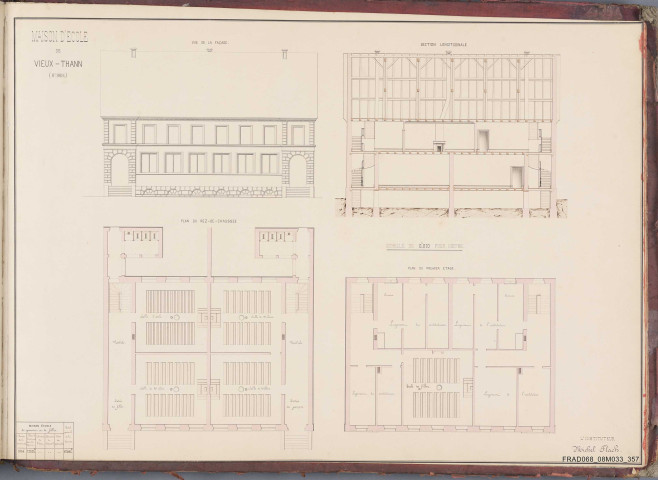 Vieux-Thann - école des garçons et filles