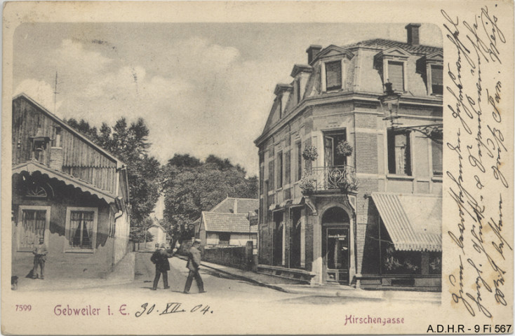 Guebwiller : rue de la ville