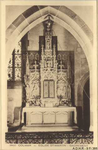 Colmar : église Saint-Martin, sacrement