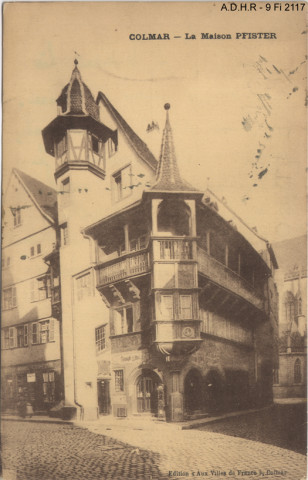 Colmar : maison Pfister