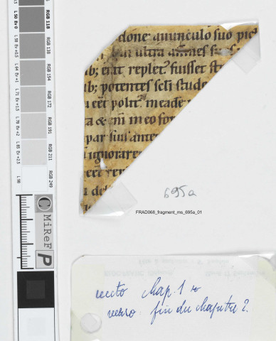 Fragment ms 695a