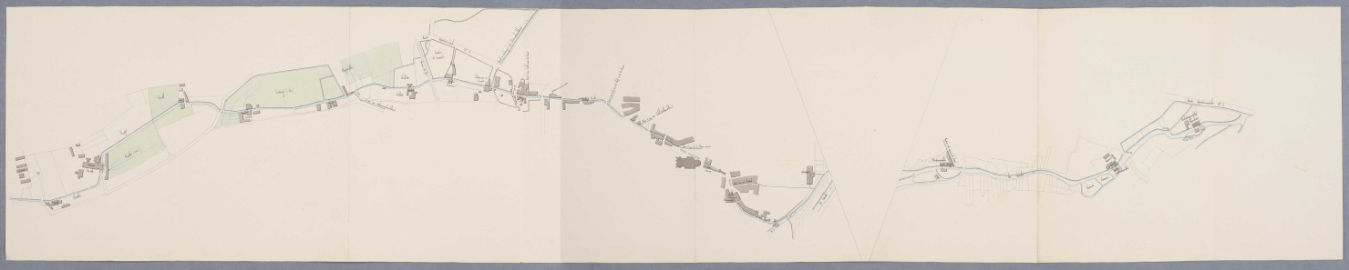 Alimentation en eau et assainissement des communes (plan)