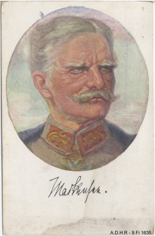 Feld-maréchal von Mackensen (peinture de Karl Bauer)