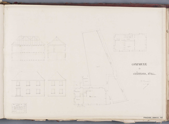 Châtenois (les-Forges) - école des garçons