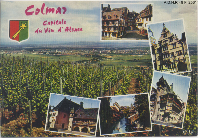 Colmar, vue générale, restaurant au Fer Rouge, la maison des Têtes, la maison Pfister, la Petite Venise, l'Ancienne Douane