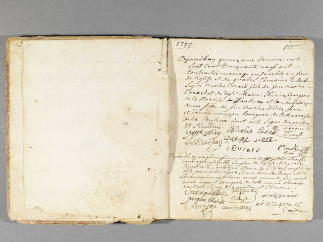 Lapoutroie - Paroisse catholique Sainte-Odile - Registre de mariages