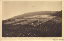 Hartmannswillerkopf (Vieil Armand) : le cimetière du Silberloch