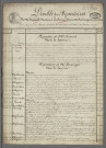 Double de répertoire chronologique Me Heinrich, 11 - 20 janvier 1839 Double de répertoire chronologique Me Rominger, 10 février - décembre 1839