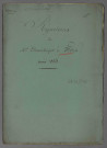 Double des répertoires chronologiques Me Thannberger, janvier - 7 juillet 1825 Double des répertoires chronologiques Me Feltin, 29 juillet - 31 décembre 1825