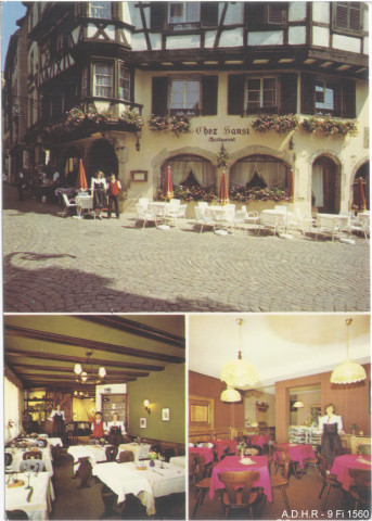 Colmar : restaurant "chez Hansi