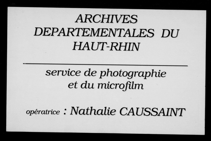 Du 30 juin 1900 au 31 décembre 1900