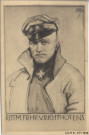Capitaine de cavalerie von Richthofen (dessin de Max Vogt)