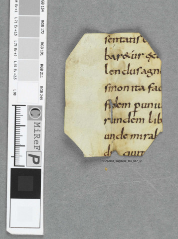 Fragment ms 687