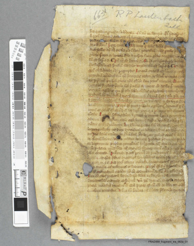 Fragment ms 663a