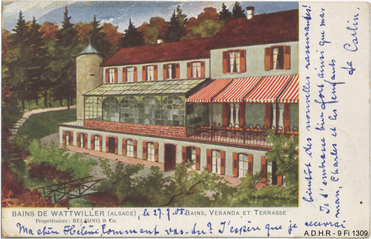 Wattwiller : bains de Wattwiller