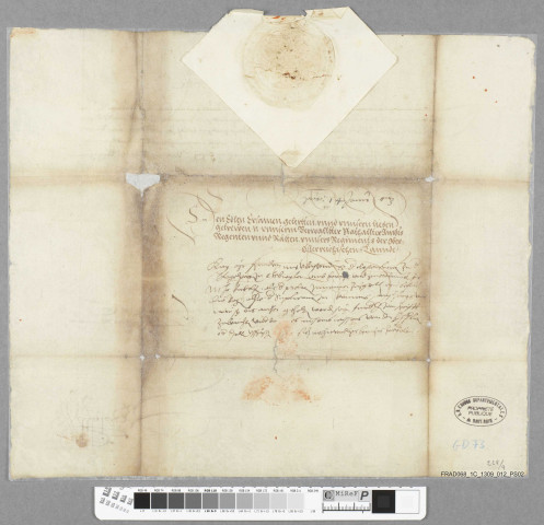 Mandement du roi Ferdinand