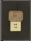 Répertoires chronologiques Me Ferdinand Wilhelm, 4 juillet 1887-23 mars 1888 ; Répertoires chronologiques Me During, 28 mai 1888-1 juin 1891