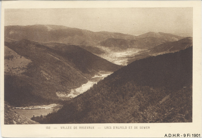 Vallée de Masevaux, lacs d'Alfeld et de Sewen