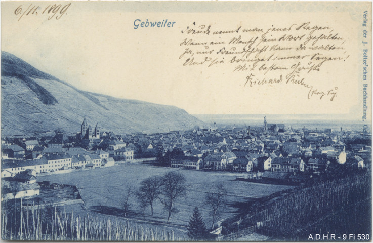 Guebwiller : vue générale