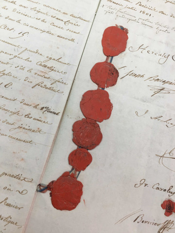 Convention du 26 messidor an IX (15 juillet 1801) entre le Saint-Siège et le gouvernement français, connue sous le nom de Concordat de 1801.
