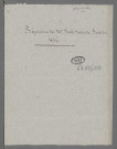 Doubles et copies de répertoires chronologiques Me Alexandre Soult