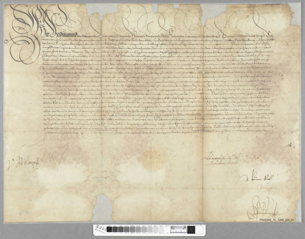 Rescrit de l'archiduc Ferdinand