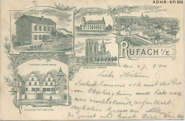 Rouffach : vues diverses