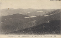 Gérardmer : vue prise du Tanet sur l'Altenberg