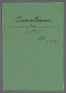 Doubles et copies de répertoire chronologique Me Charles Alexandre Lurdier