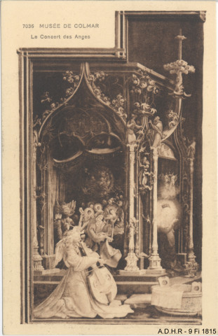 Colmar, munsée d'Unterlinden : le concert des Anges par Mathias Grünewald