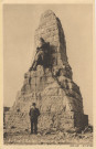 Grand Ballon : monument "aux Diables bleus"