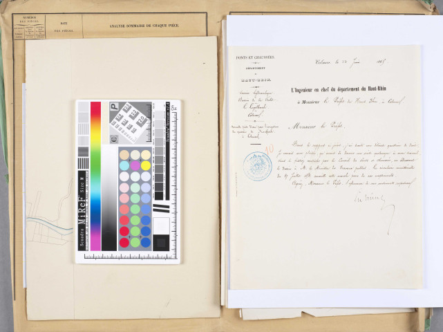 Alimentation en eau et assainissement des communes (plan)