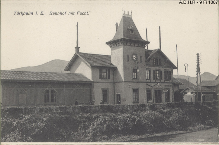 Türckheim : la gare