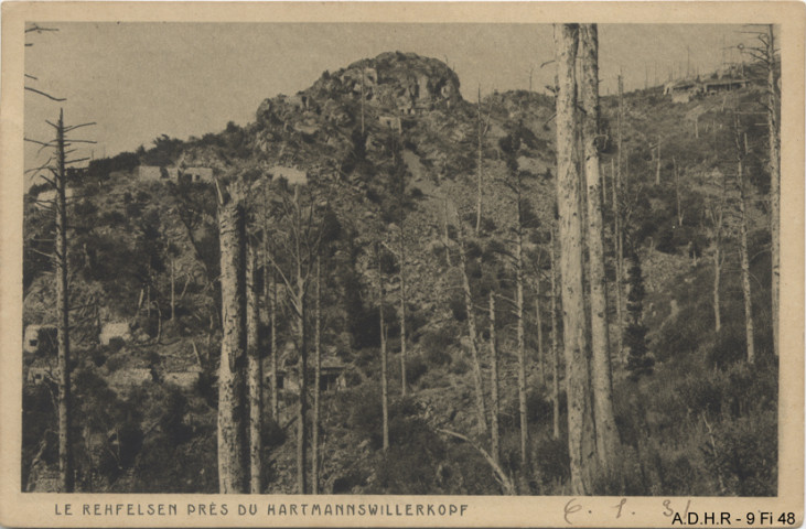 Hartmannswillerkopf : le Rehfelsen