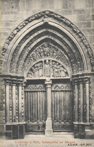 Colmar : collégiale Saint-Martin : portail sud