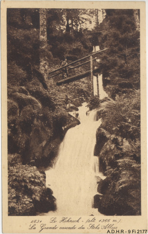 Hohneck, la grande cascade du Stolz'Ablass