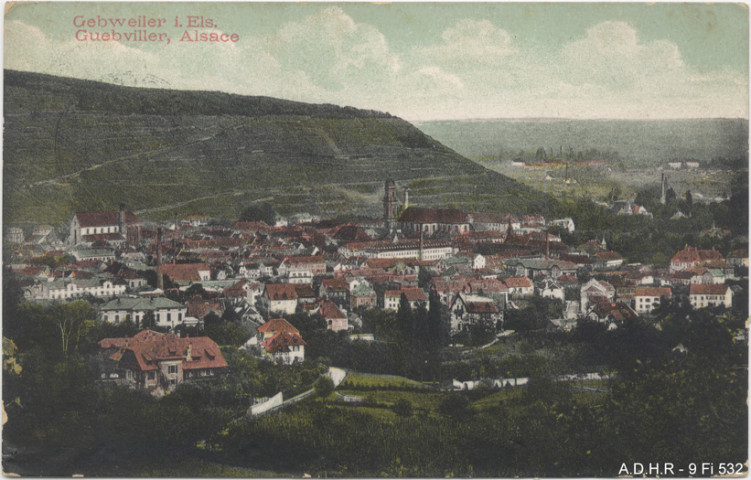 Guebwiller : vue générale