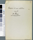 "Exposé de mes relations avec le Dr Roos" par Eugène Grévillot.