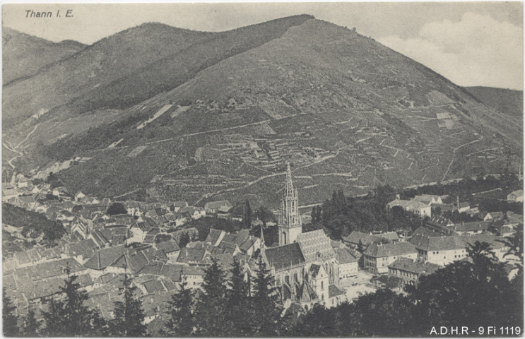 Thann : vue générale