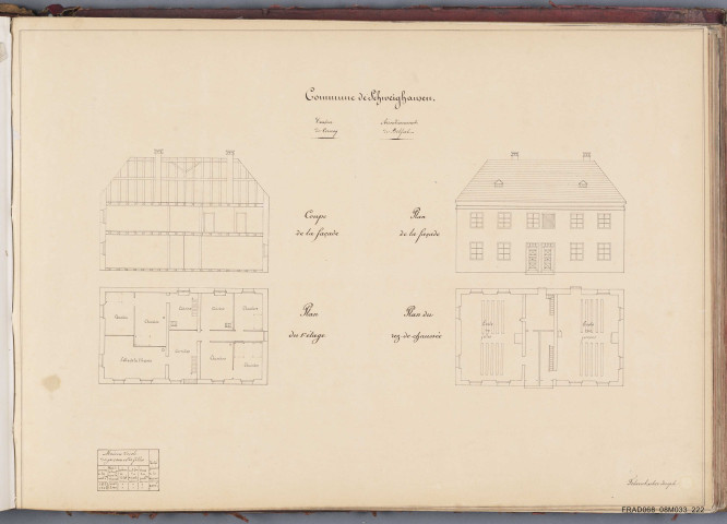 Schweighouse - école des garçons et filles