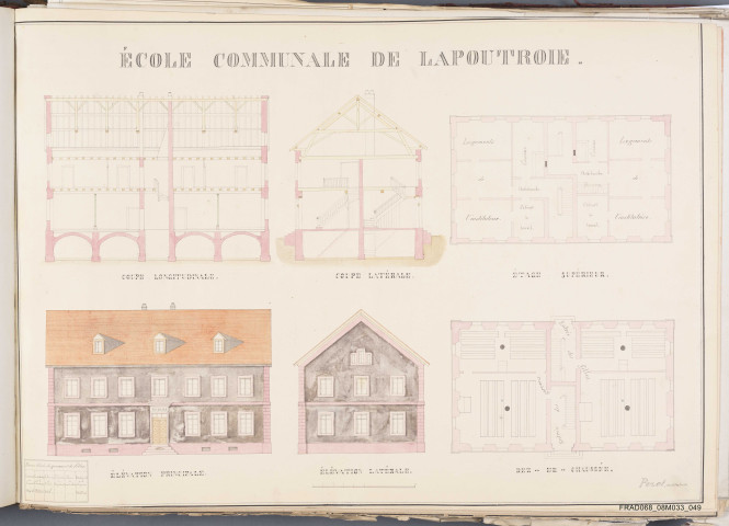 Lapoutroie - école des garçons et filles