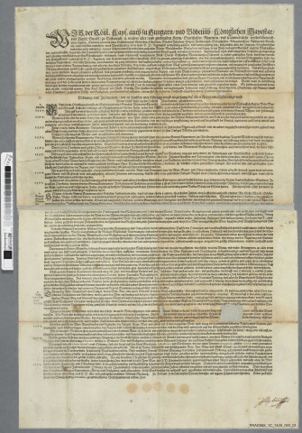 Mandement de la Régence pour la levée du Mapfennig