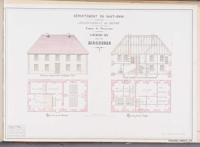 Kirchberg - école des garçons et filles